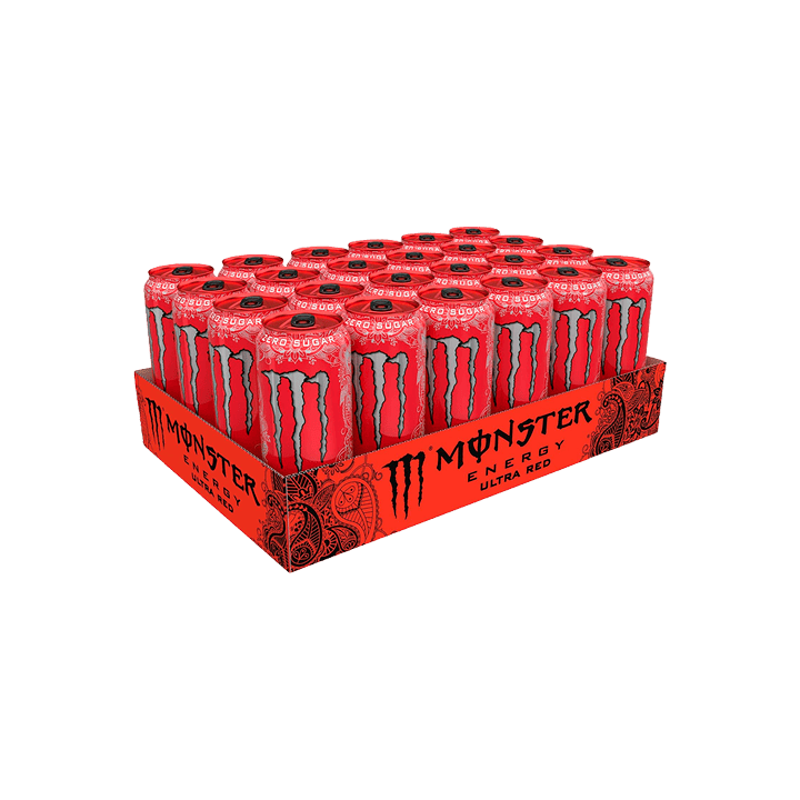 Monster Ultra Red 500ml-Distribución Mayorista