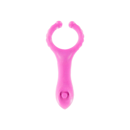 Vibrating Clit-Stim C-Ring Rosa-Distribución Mayorista
