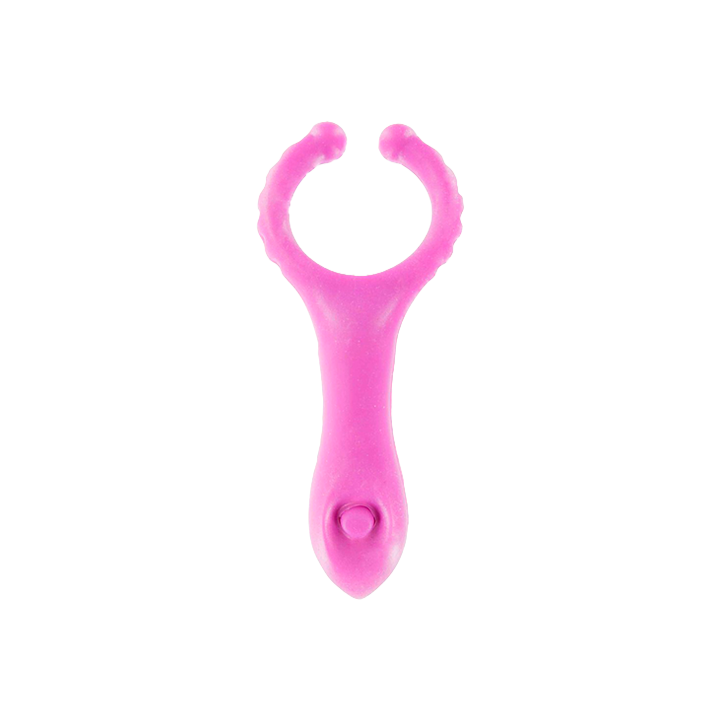 Vibrating Clit-Stim C-Ring Rosa-Distribución Mayorista