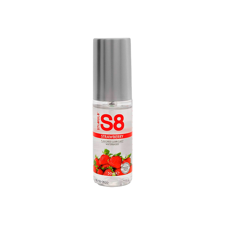 Glijmiddel S8 Aardbei 50 ml | Distribución Mayorista