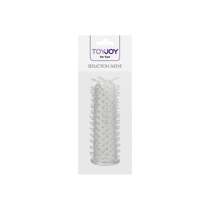 Funda Pene Transparente Seduction Sleeve Toy Joy-Distribución Mayorista