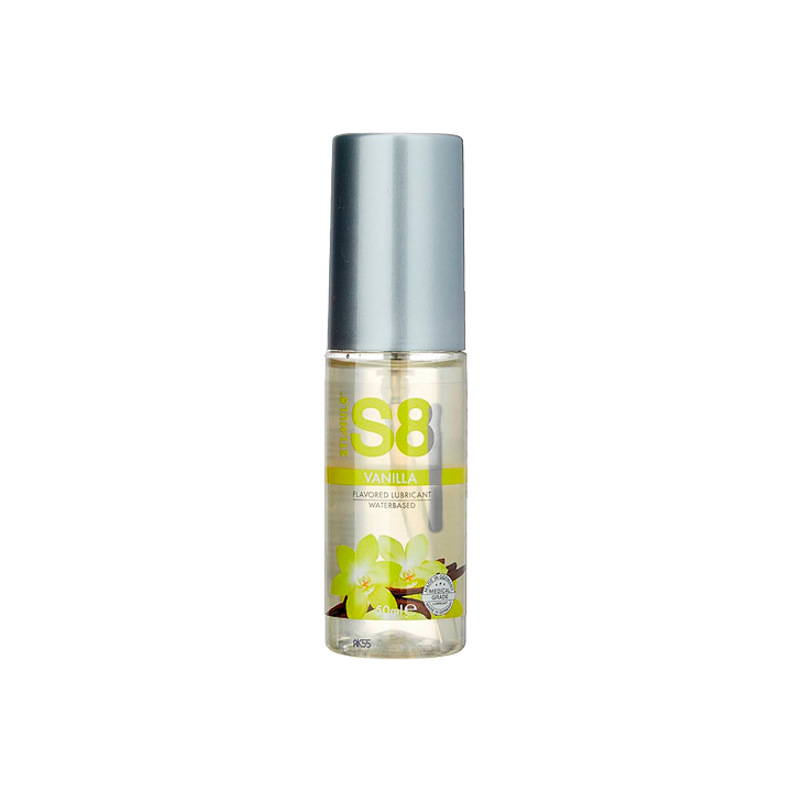 Lubricante S8 Vainilla 50ml-Distribución Mayorista