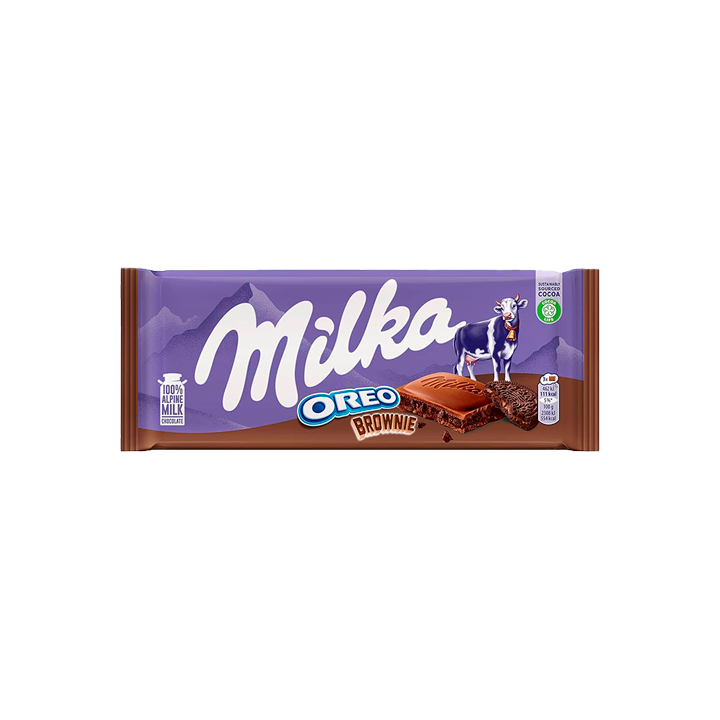 Milka Oreo Brownie 100g - Distribución Mayorista