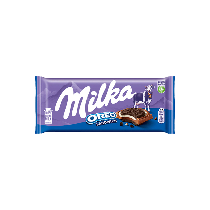 Milka Sandwich Oreo 92g - Distribución Mayorista