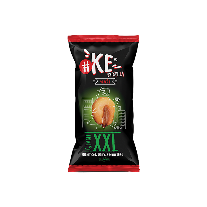 KE Maíz Gig XL Frito con Sal 94g Kelia R6-Distribución Mayorista