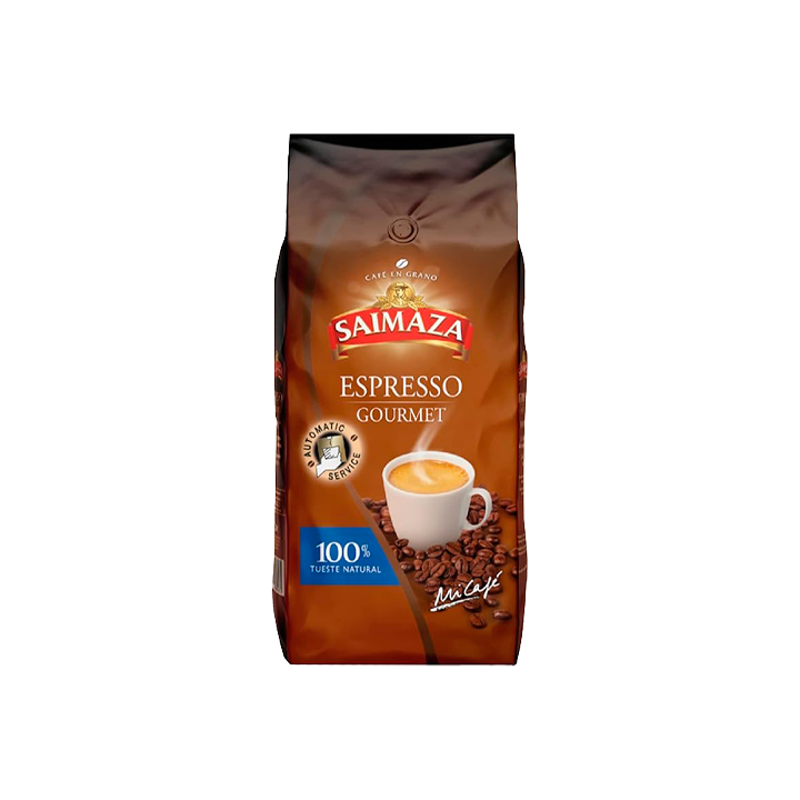 Saimaza Espresso Gourmet 100% Natural 1kg-Distribución Mayorista