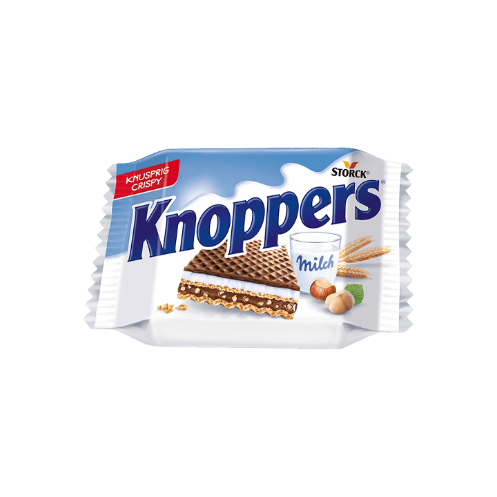 Gevulde Wafeltjes Knoppers 25 g | Distribución Mayorista