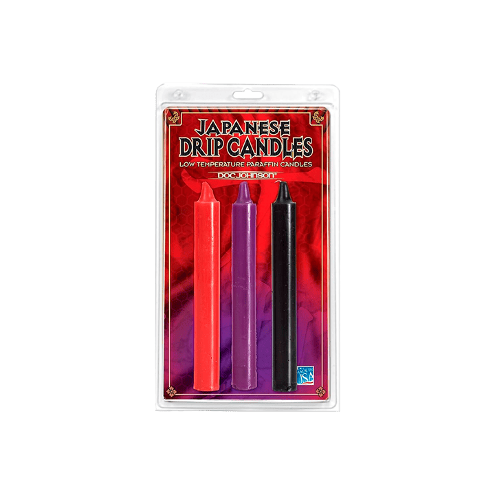 Velas Japanese Drip Candles 3uds-Distribución Mayorista