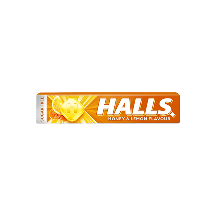 Halls Honing & Citroen Suikervrij 20 stuks | Distribución Mayorista