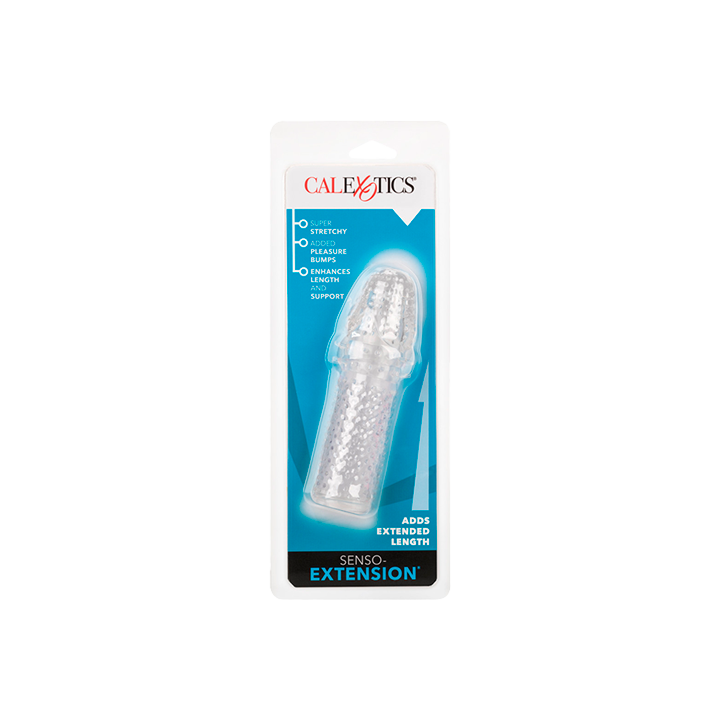 Extensión de Pene Transparente 14cm-Distribución Mayorista