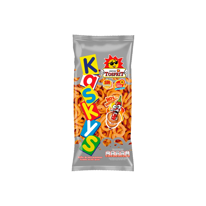 Kaskys Hot Bravisimos 40g Tosfrit-Distribución Mayorista