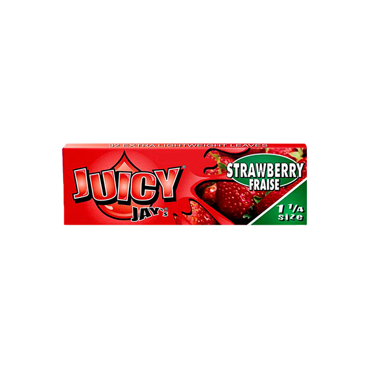 Papel Juicy Jay's Strawberry 1.1/4-Distribución Mayorista