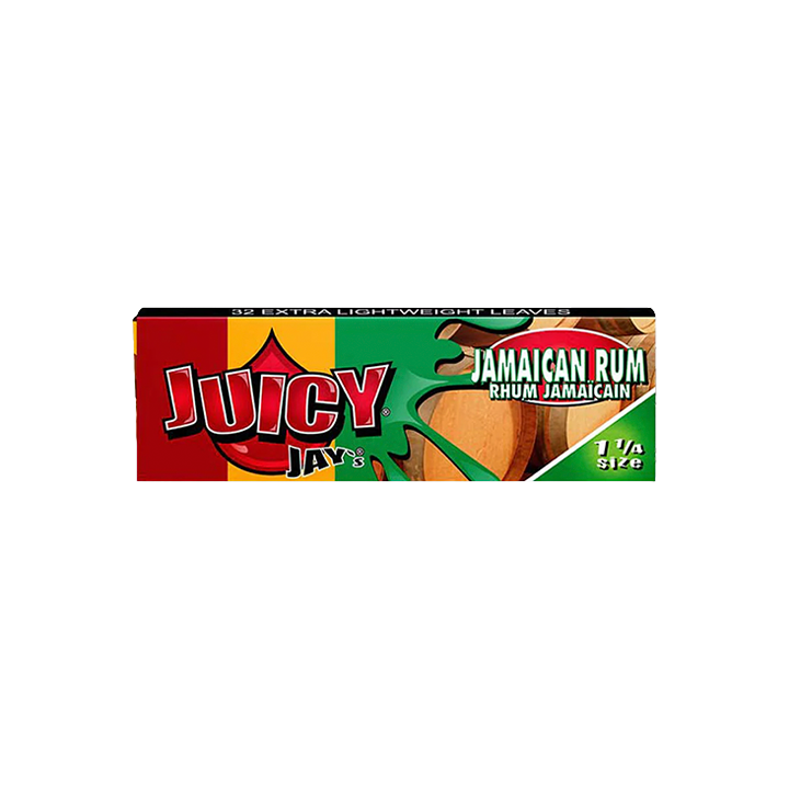 Cartine Juicy Jay's Jamaican Rum 1.1/4 | Distribución Mayorista