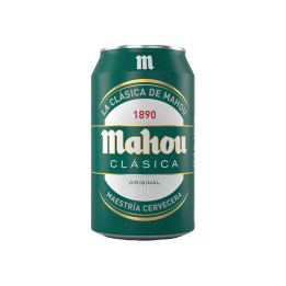 Cerveza Mahou Clásica 330ml-Distribución Mayorista