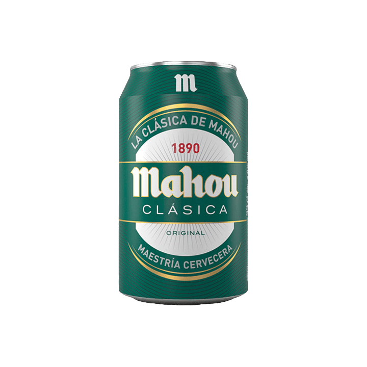 Cerveza Mahou Clásica 330ml-Distribución Mayorista