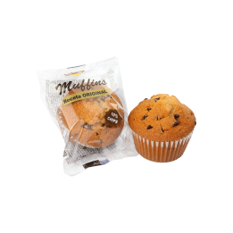 Muffins con Chips de Chocolate 60g Codan-Distribución Mayorista