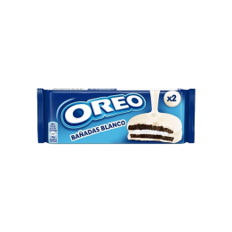 Oreo wit chocolade omhuld 41 g-Distribución Mayorista
