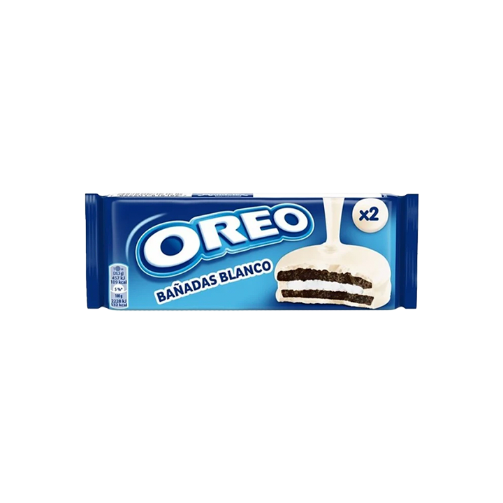 Oreo Bañadas en Chocolate Blanco 41g-Distribución Mayorista