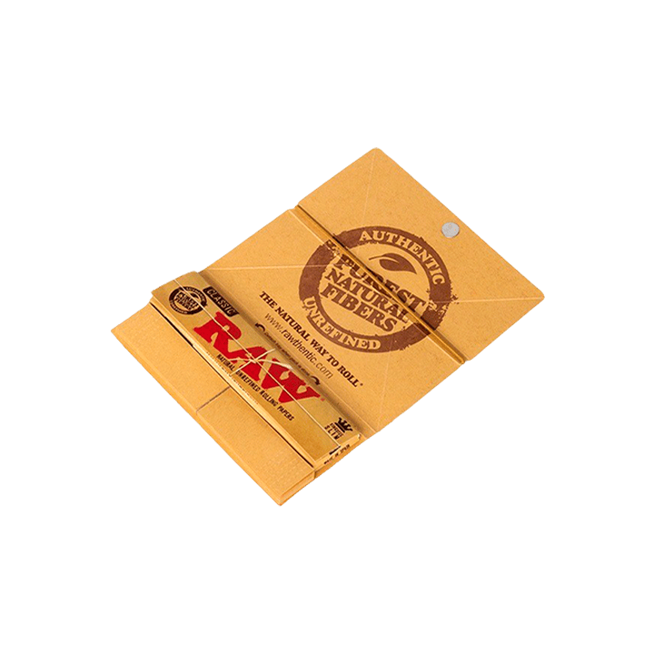 RAW Ambachtelijk King Size met Geperforeerde Tips en Magnetische Sluiting | Distribucion Mayorista