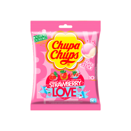 Chupa Chups Strawberry Love 120g-Distribución Mayorista