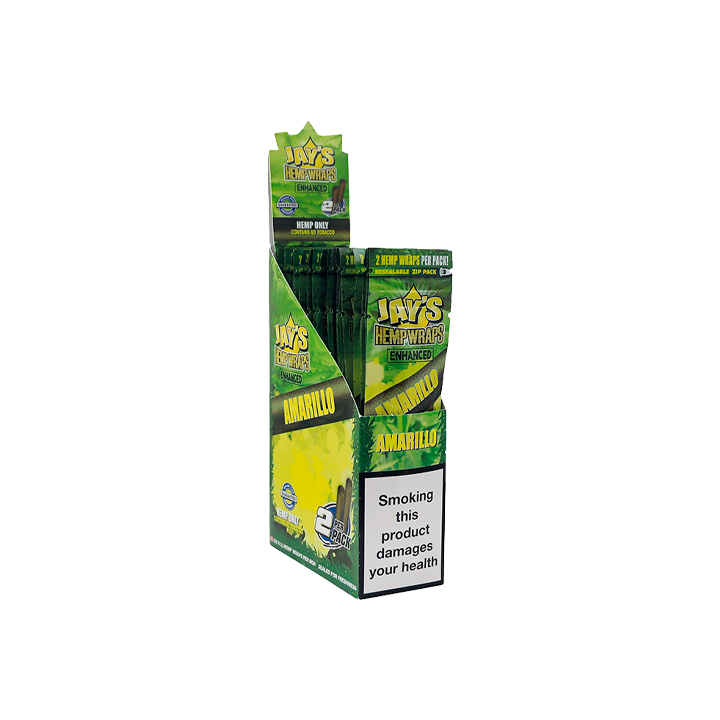 Jay's Hemp Wraps Geel Juicy Jay's | Distribución Mayorista
