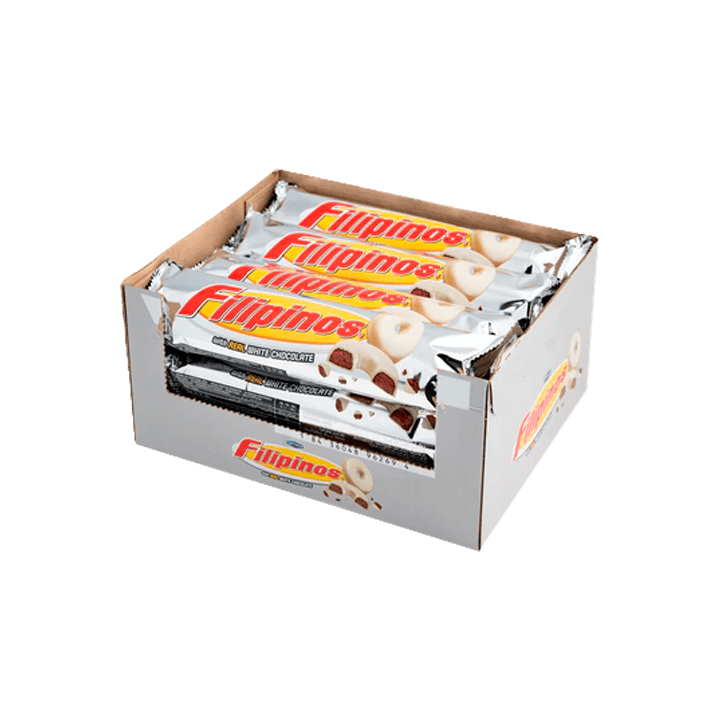 Filipinos White Chocolate 128 g Artiach-Cuétara | Distribucion Mayorista