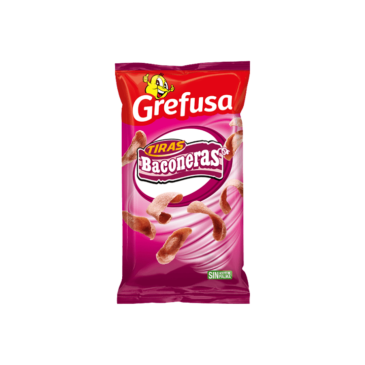 Snacks G Tiras Baconeras 33 g Grefusa | Distribución Mayorista