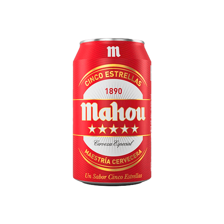 Mahou 5 Estrellas Bier 330 ml | Distribución Mayorista
