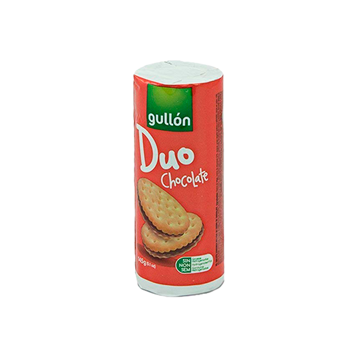 Galleta Duo Pack de Chocolate 145g-Distribución Mayorista