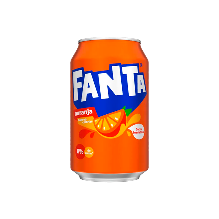 Fanta Naranja 330ml - Distribución Mayorista