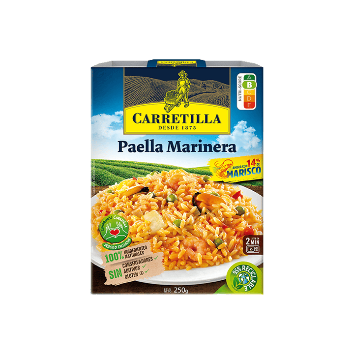 Paella Marinera 250g Carretilla-Distribución Mayorista