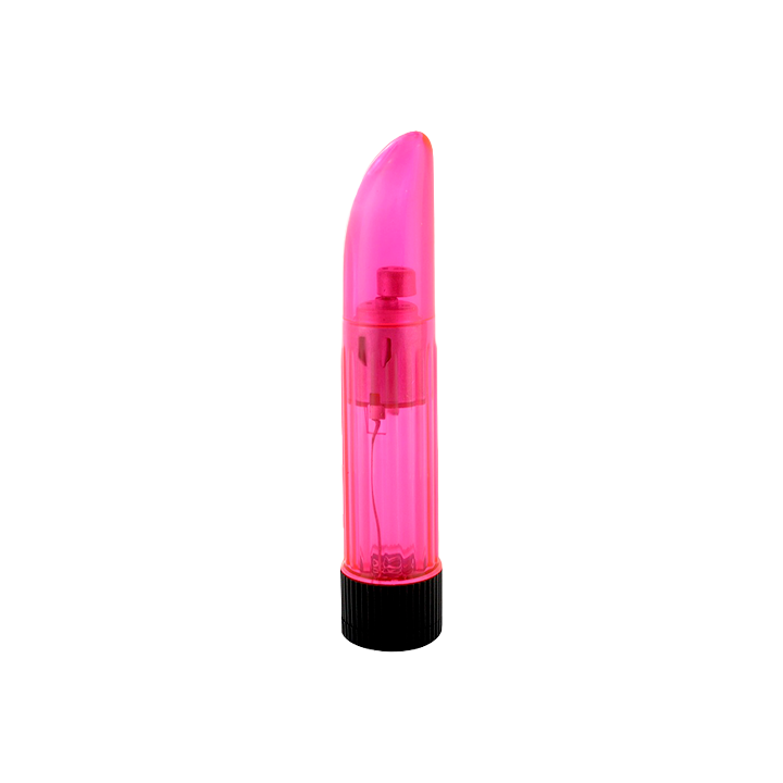 Vibrador Crystal Clear LadyFinger Rosa-Distribución Mayorista