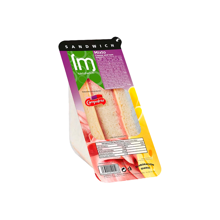 Sandwich Mixto 135g - Distribución Mayorista
