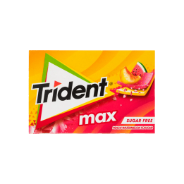 Trident Max Folha Pessego/Melancia - Distribución Mayorista