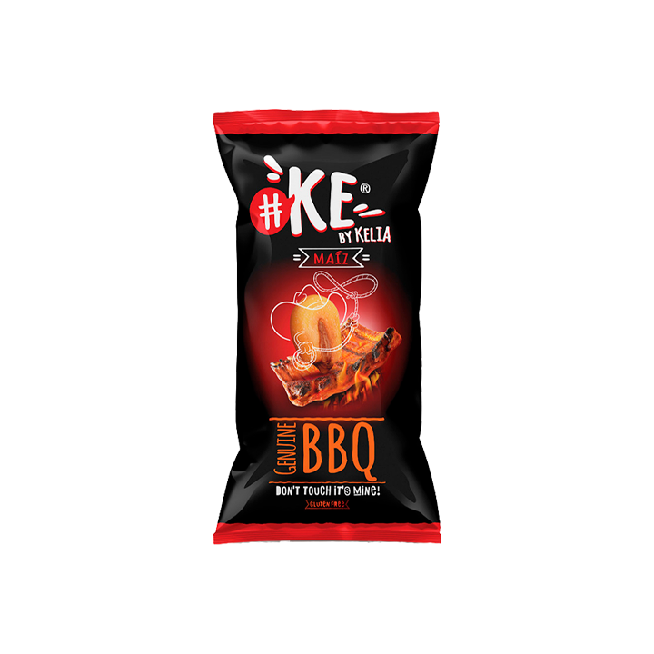 Kekicos Maíz Frito Blandito BBQ Kelia 34grs R2-Distribución Mayorista