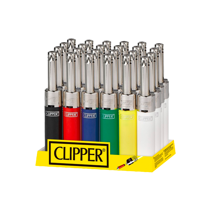 Mechero Minitube Clipper Colores Surtidos - Distribución Mayorista