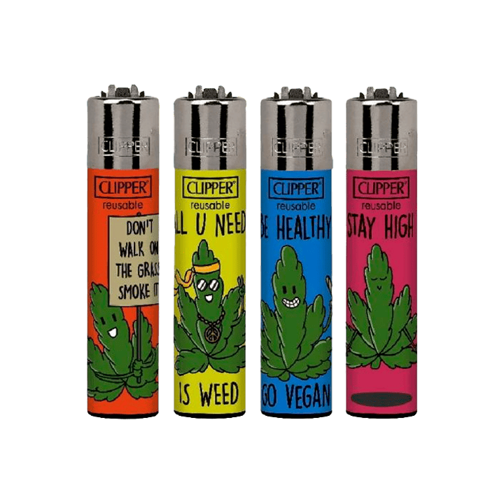 Clipper Aansteker CP11 Marihuanablad | Distribución Mayorista
