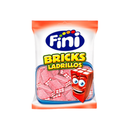 Caramelle gommose Mattoni Fragola Pica 90 g Fini | Distribución Mayorista