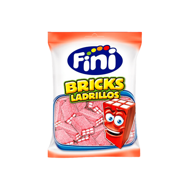 Aardbei Pika Blokjes 90g Fini-Distribución Mayorista