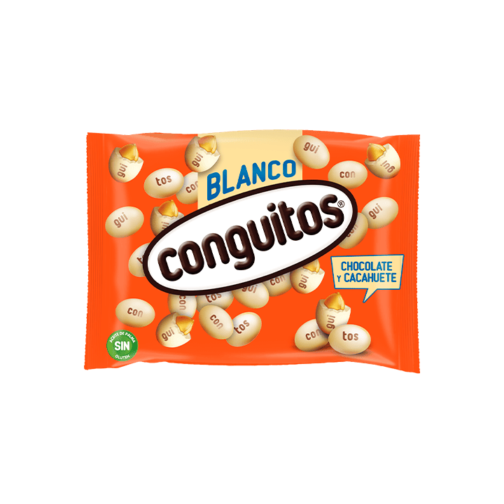 Conguitos Blancos 45g Lacasa - Distribución Mayorista