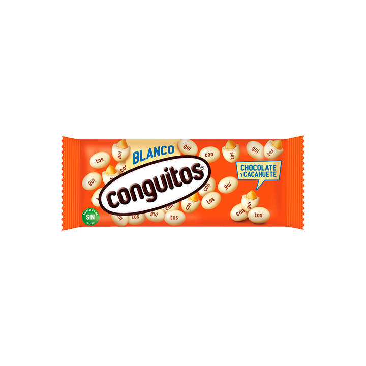Conguitos Blancos 70g Lacasa - Distribución Mayorista