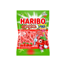 Spaghetti Strawberry Pika 75g Haribo - Distribución Mayorista