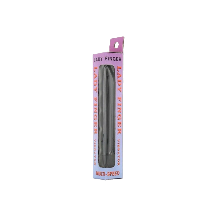 Vibrador Lady Finger Negro-Distribución Mayorista