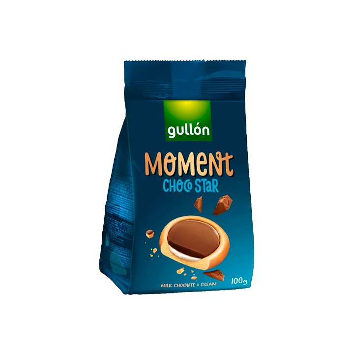 Choco Star Moment 100g Gullon-Distribución Mayorista