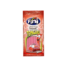 Aardbeientongen 90 g Fini-Distribución Mayorista