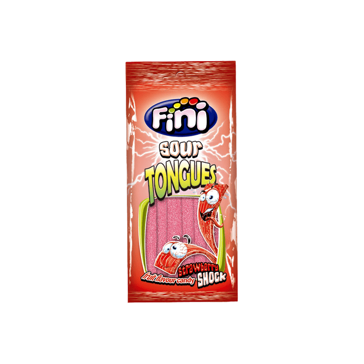 Fini Aardbeientongen 90 g | Distribución Mayorista
