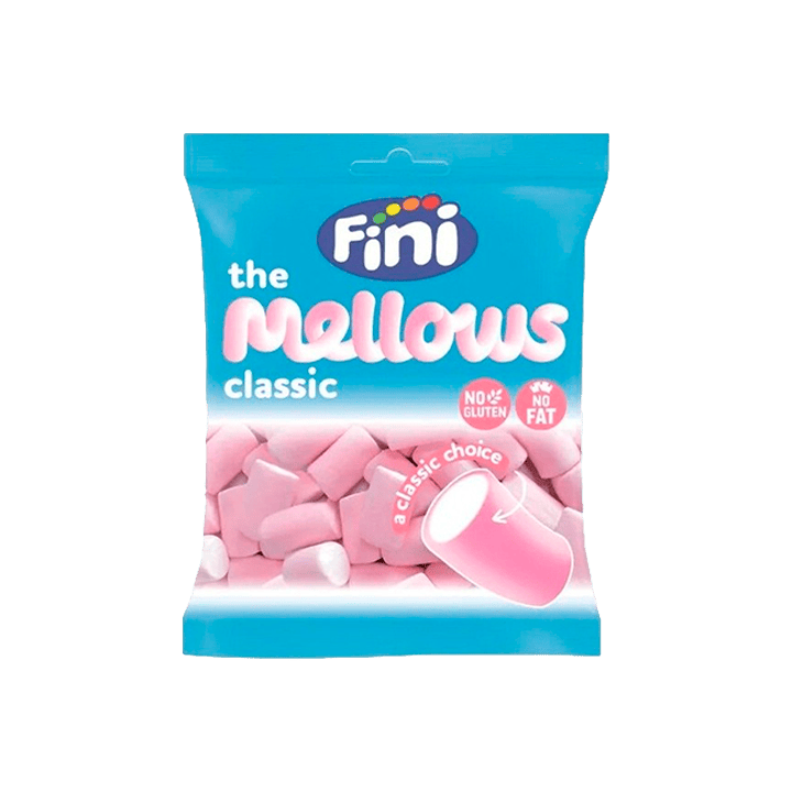 Nubes Taco Rosa Bicolor 80g Fini-Distribución Mayorista