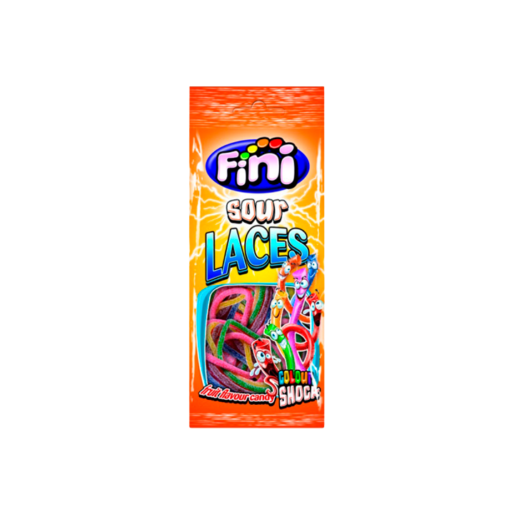 Pittige Snoer Gummies Assorti (Spaghetti) 90 g Fini | Distribución Mayorista