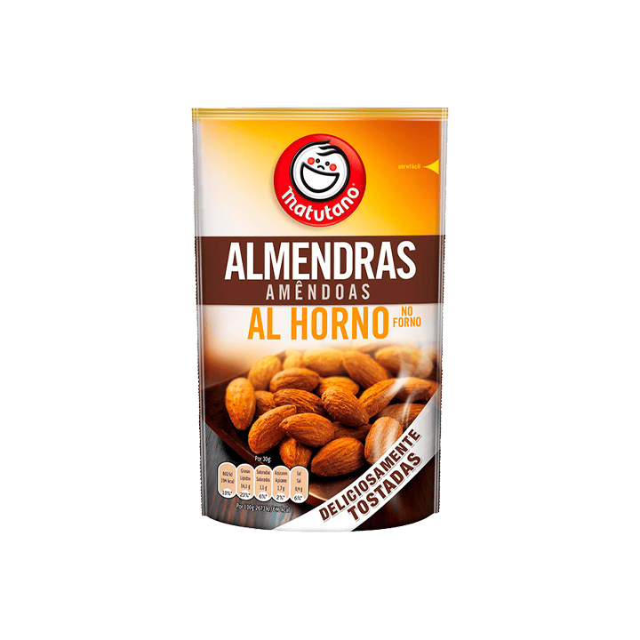 Almendras al Horno 27g-Distribución Mayorista