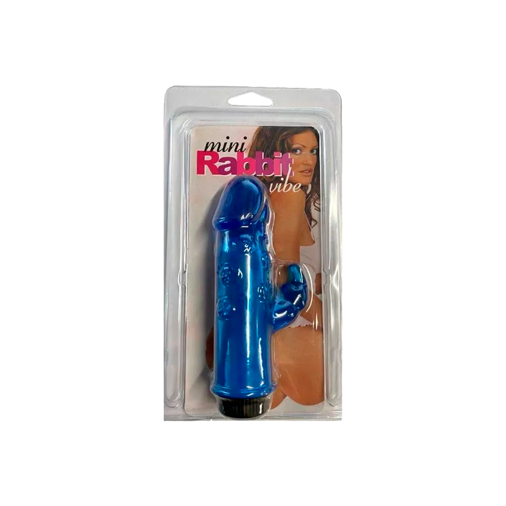 Mini Jack Rabbit Vibrator Azul-Distribución Mayorista